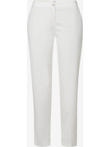 BRAX Spodnie chino "Maron" w kolorze białym