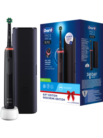 Oral-B Elektrische tandenborstel "Oral-B Pro 3 3500 Black Edition" zwart