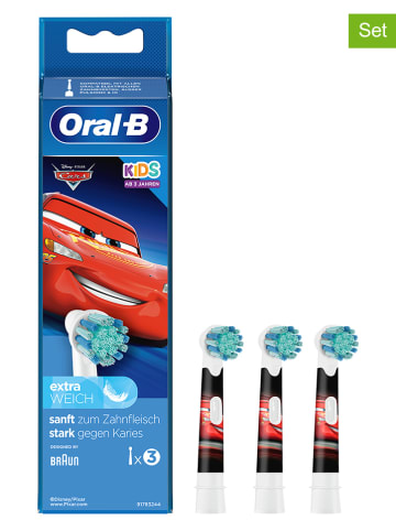 Oral-B Końcówki (3 szt.) "Kids Cars" ze wzorem