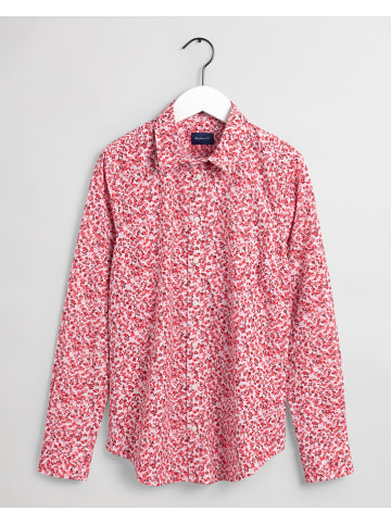 Gant Hemd in Rosa/ Rot