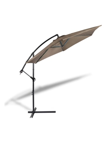 Lifa Living Ampel-parasol taupe - (H)250 cm