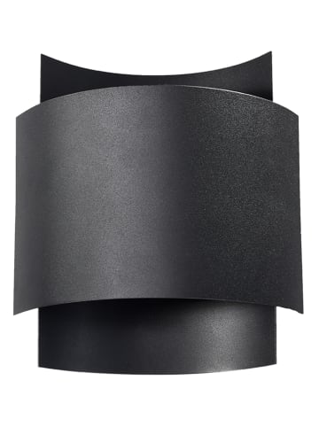 Nice Lamps Lampa ścienna "Forgmi" w kolorze czarnym - 23 x 22 cm