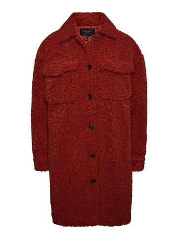 Vero Moda Płaszcz zimowy "Vmkyliefilucca" w kolorze czerwonym