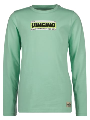Vingino Koszulka "Josue" w kolorze zielonym