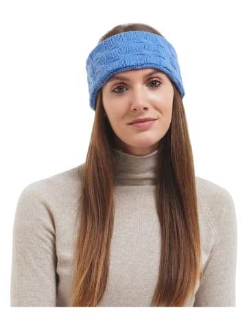 Cimmino Cashmere Stirnband in Blau