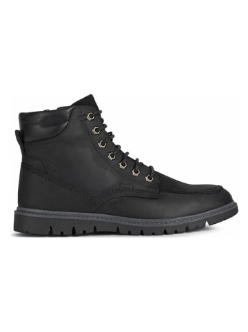 Geox Leren boots "Ghiacciaio" zwart