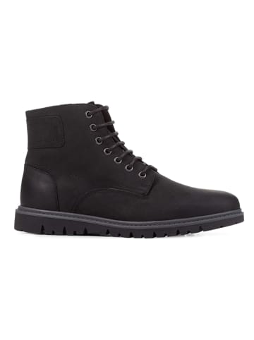 Geox Leren boots "Ghiacciaio" zwart