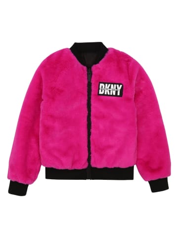 DKNY Omkeerbaar sweatvest zwart/roze