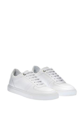 TESTONI Leder-Sneakers in Weiß