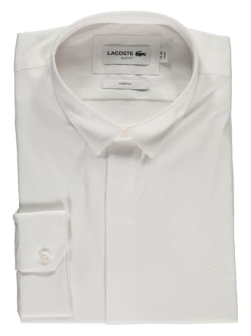 Lacoste Koszula - Slim fit - w kolorze białym