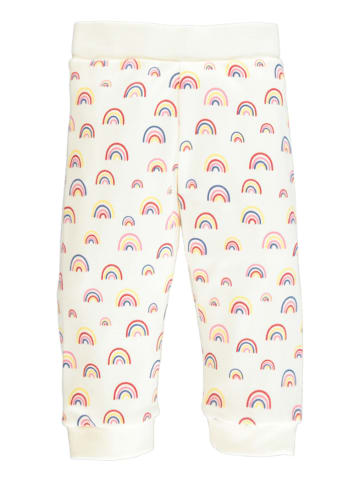 Lamino Pyjama "Rainbow" in Creme/ Bunt