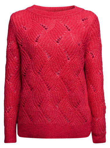 ESPRIT Sweter w kolorze fuksji