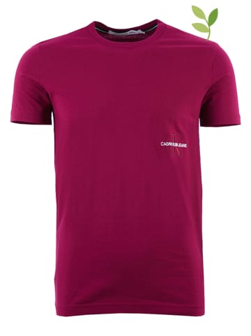Calvin Klein Koszulka w kolorze bordowym
