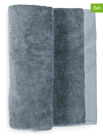 Heckett Lane Ręczniki (6 szt.) w kolorze niebieskim dla gości