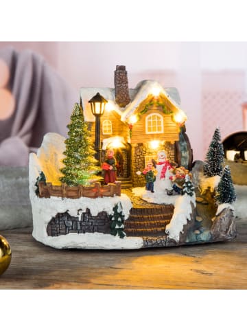 Profiline Decoratieve ledlamp "Christmas Village" meerkleurig - (B)20 x (H)16,5 x (D)15 cm