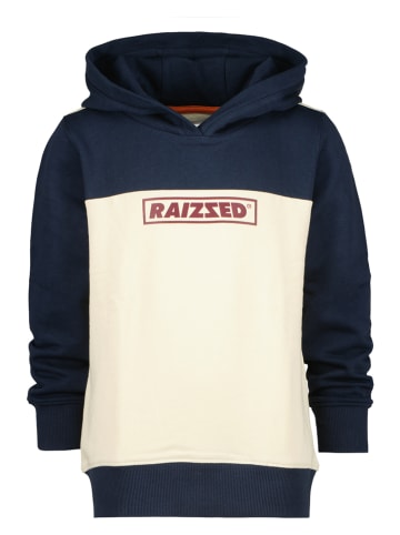RAIZZED® Sweatshirt "Naxos" donkerblauw/crème