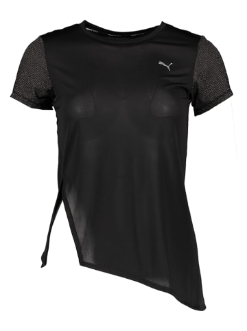 Puma Koszulka sportowa "Studio Metallic" w kolorze czarnym