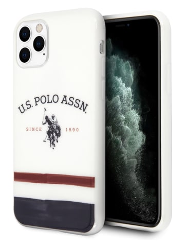 U.S. Polo Case "Tricolor Stripes" iPhone 11 Pro wit