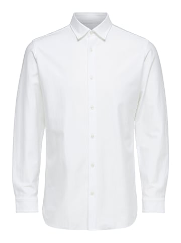 SELECTED HOMME Blouse - slim fit - wit