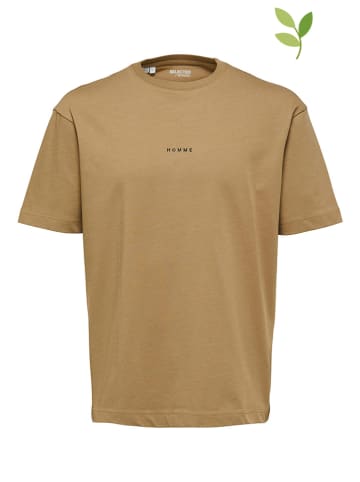 SELECTED HOMME Shirt "Loose Hank" beige