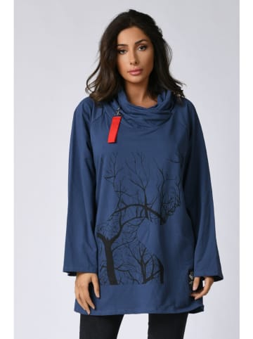 Plus Size Company Bluza "Calista" w kolorze niebieskim