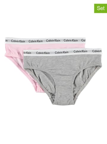 Calvin Klein 2-delige set: slips lichtroze/grijs