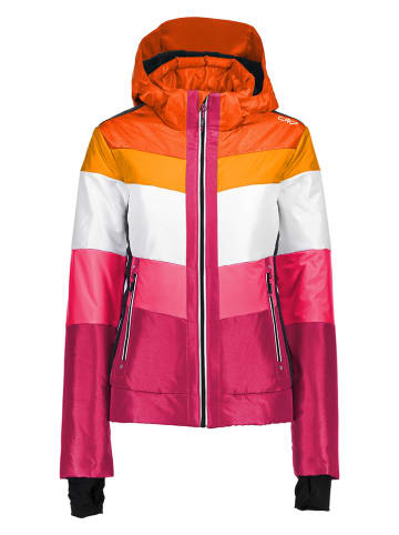 CMP Ski-/snowboardjas oranje/wit/beskleurig