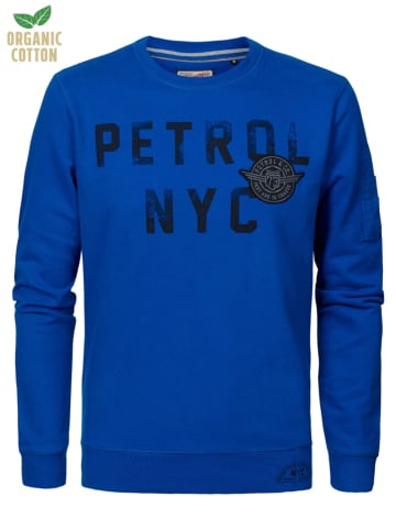 Petrol Industries Bluza w kolorze niebieskim