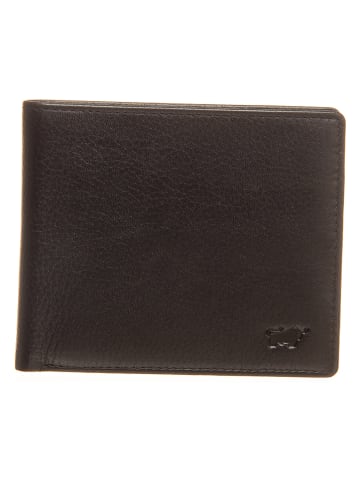 Braun Büffel Skórzany portfel w kolorze czarnym - (S)12 x (W)9,5 x (G)1,8 cm