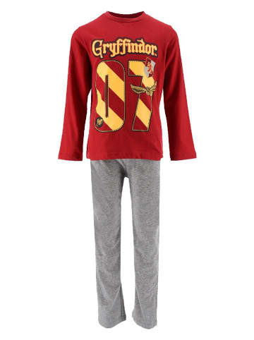 Harry Potter Pyjama "Harry Potter" rood/ grijs