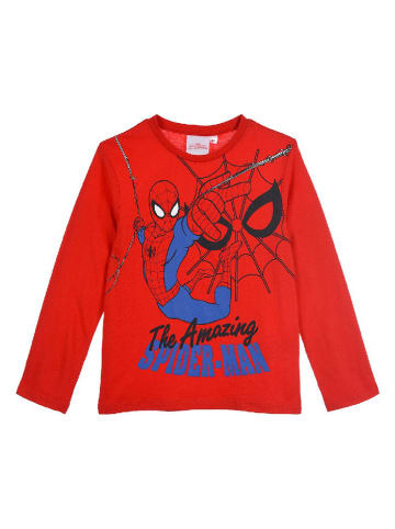 Spiderman Koszulka "Spider-Man" w kolorze czerwonym
