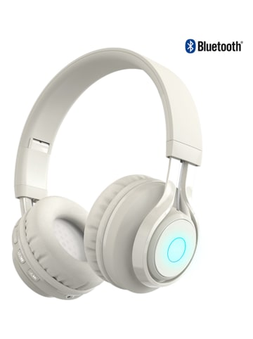 SmartCase Słuchawki bezprzewodowe Bluetooth Over-Ear w kolorze beżowym
