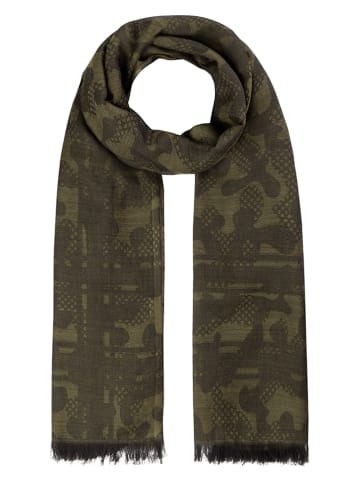 Codello Sjaal met aandeel wol olijfgroen - (L)180 x (B)100 cm