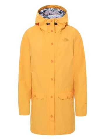 The North Face Płaszcz przeciwdeszczowy w kolorze żółtym