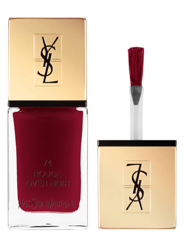 Yves Saint Laurent Nagellak "La Laque Couture - 74 Rouge Over Noir", 10 ml