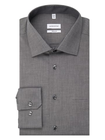 Seidensticker Koszula - Slim fit - w kolorze antracytowym