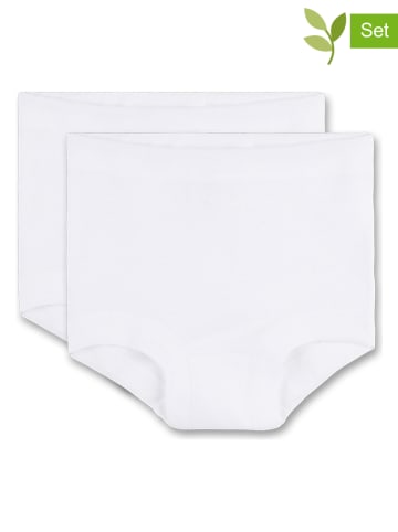 Sanetta Pełne majtki (2 pary) w kolorze białym