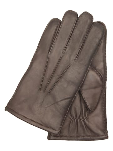 Gretchen Leren handschoenen "Oleander" bruin