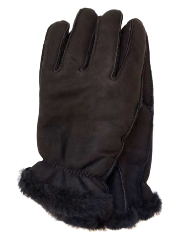Gretchen Leren handschoenen "Luca" zwart