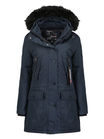 Geographical Norway Parka "Corta" donkerblauw