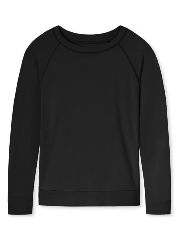 Schiesser Bluza w kolorze czarnym