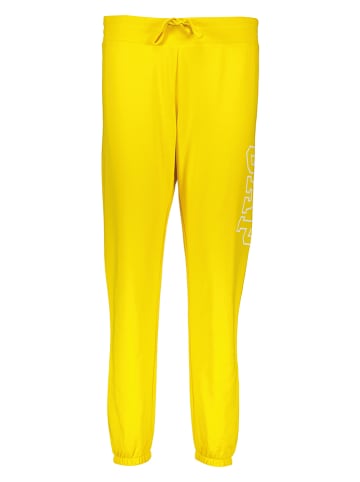 GAP Spodnie dresowe w kolorze żółtym