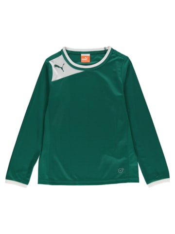 Puma Koszulka sportowa w kolorze zielonym