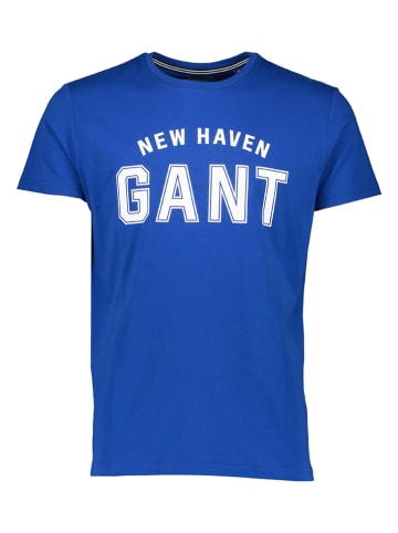 Gant Koszulka w kolorze niebieskim