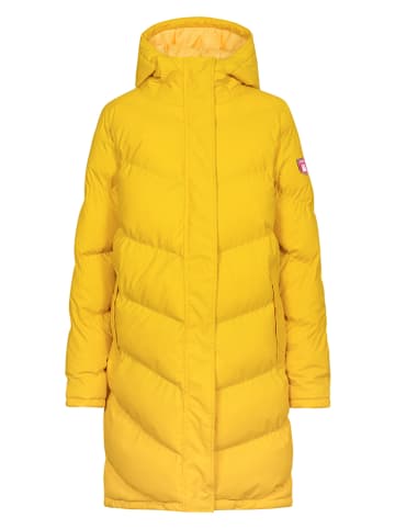 Derbe Płaszcz zimowy "Ipsholm" w kolorze żółtym