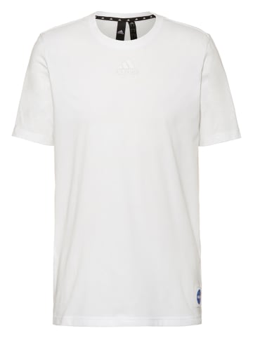 Adidas Koszulka sportowa "Space Race" w kolorze białym