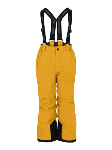 Legowear Spodnie narciarskie "Powai 708" w kolorze żółtym