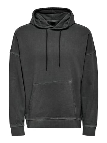 ONLY & SONS Hoodie "Ron" antraciet