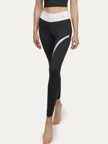 Anaissa Functionele legging zwart/wit