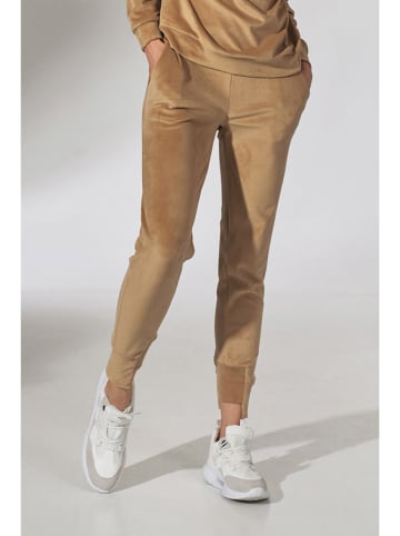 Figl Spodnie w kolorze beżowym